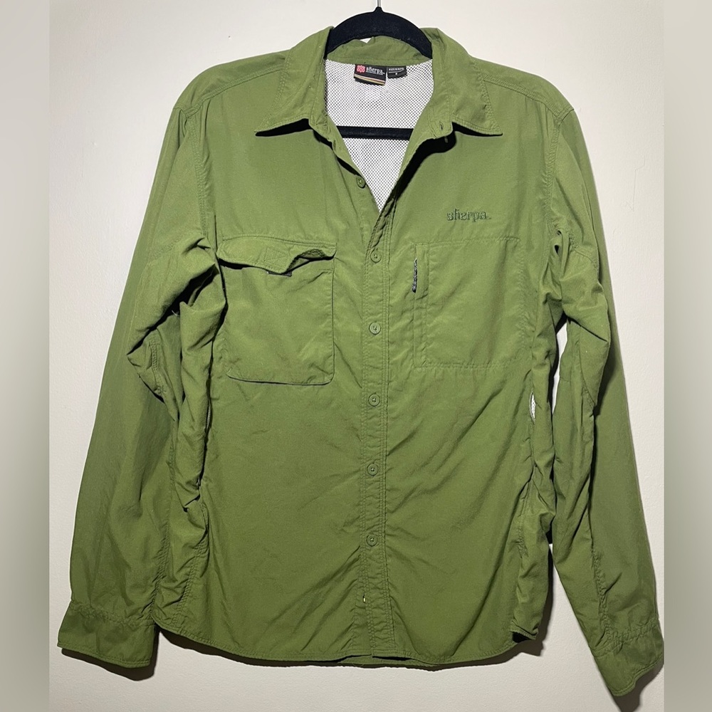 SHERPA Adventure Gear Men’s Mesh Lightweight Breathable Jacket SIZE SMALL